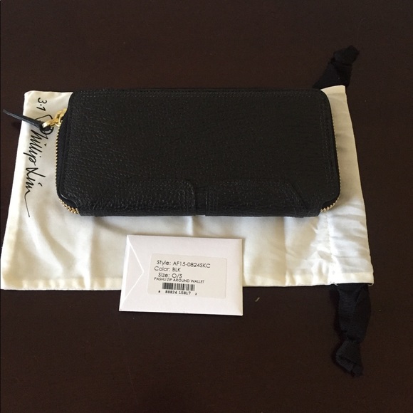 NWT 3.1 PHILLIP LIM Pashli Zip Around Wallet